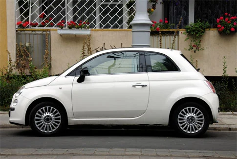 fiat 500 stromberg weißer Fiat 500 – Beispiel für Gebrauchtwagenankauf Stromberg